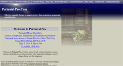 Desktop Screenshot of perinatalpro.com